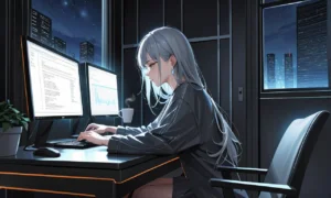 Lydia - Working from Home during the Evening